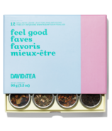 DAVIDsTEA 12 Tea Sampler Feel Good Faves