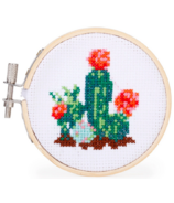 Kikkerland Kit de broderie Cactus