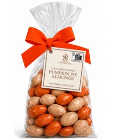 Saxon Chocolates Pumpkin Pie Almonds Bag