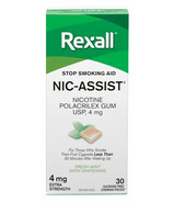 Rexall Nic-Assist Nicotine Gum Extra Strength 4 mg Fresh Mint