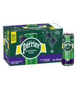 Perrier Sparkling Water Slim Cans Blackberry