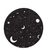 Milly Stone Catch All Splat Mat for Mealtime & Playtime Mess Constellation