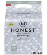 The Honest Company Lingettes sèches en coton biologique