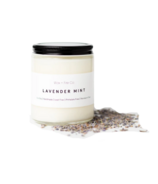 Wax + Fire Soy Candle Lavender Mint