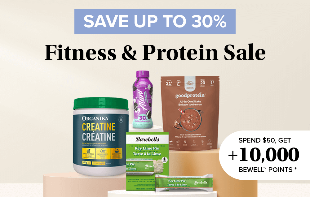 Save up to 30% on The Fitness & Protein Sale