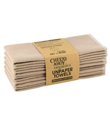 Serviettes à papier Cheeks Ahoy en coton organique brossé Latte