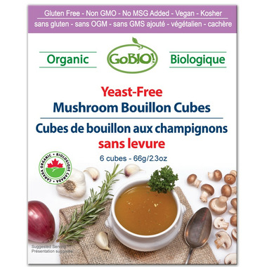 Buy Gobio Organic Yeast Free Mushroom Bouillon Cubes Sample From Canada At Well Ca Free Shipping