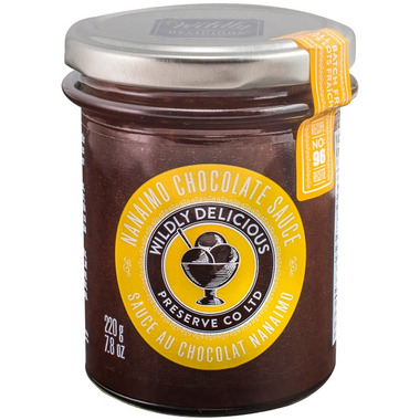 Wildly Delicious Nanaimo Chocolate Sauce Wildly Delicious Nanaimo Chocolate Sauce