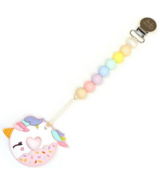 Loulou Lollipop Loulou Pink Unicorn Donut Teether