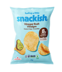 Snackish Potato Crisps Vinegar Rush 