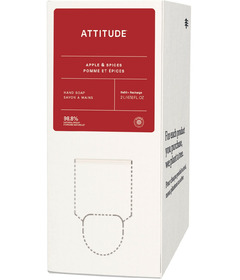 ATTITUDE Super Leaves Hand Soap Eco-Refill Apple & Spices
