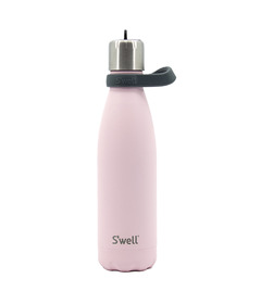 S'well Bottle with Flip Straw Pink Topaz