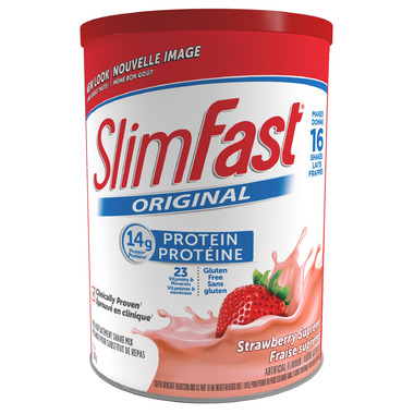 Buy SlimFast Original Protein Meal Replacement Shake Mix Strawberry Supreme  at