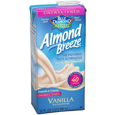 Blue Diamond Almond Breeze Vanilla Blue Diamond Almond Breeze Vanilla