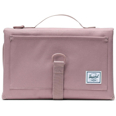 L/ÄSSIG Baby Diaper Bag with Changing Pad for on the go//Changing Pouch Dots rose Pink