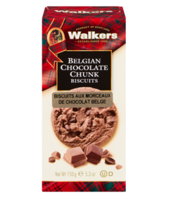 Walker's Belgian Chocolate Chunk Biscuits