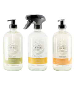 The Bare Home Glass Bottle Cleaning Essentials Starter Bundle