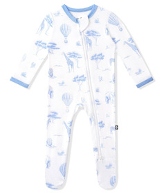 Kyte Baby Zippered Footie Toile Safari