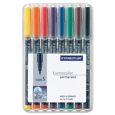 Staedtler Lumocolour X-Fine Fibre-Tip Ink Pens Staedtler Lumocolour X-Fine Fibre-Tip Ink Pens