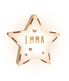 Vintiun Junior Star Lamp + Lettering Kit