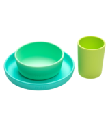 Melii 3 Silicone Feeding Set Lime, Mint and Blue