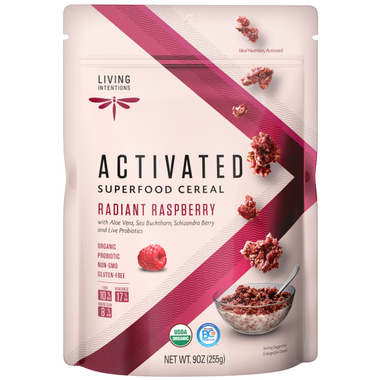 Living Intentions Superfood Cereal Radiant Raspberry Living Intentions Superfood Cereal Radiant Raspberry
