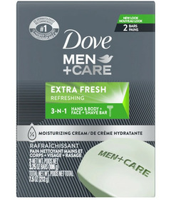 Dove Men+Care Body and Face Bar Extra Fresh