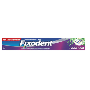 Fixodent Food Seal Plus Scope Flavour Fixodent Food Seal Plus Scope Flavour