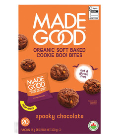 MadeGood Halloween Organic Soft Baked Cookie Boo! Bites