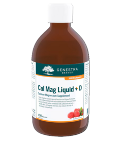 Genestra Cal Mag Raspberry Liquid + D