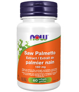 Extrait de palmier nain NOW Foods 160 mg gélules molles