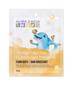 Aura Cacia Kids Cheering Foam Bath Sweet Orange & Tangerine