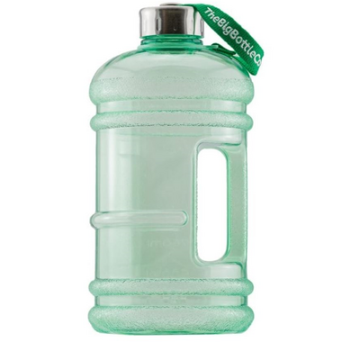 The Big Bottle Co Mint Gloss 2.2L Water Bottle The Big Bottle Co Mint Gloss 2.2L Water Bottle