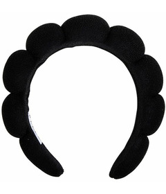 Bella Sleep + Spa Makeup Headband Black