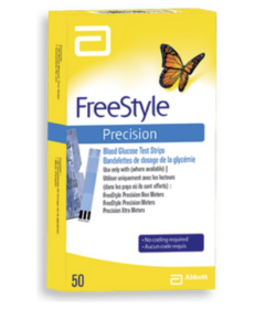 Freestyle Precision Blood Glucose Test Strips