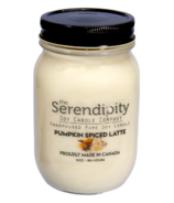 Serendipity Candles Mason Jar Pumpkin Spiced Latte