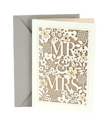 Hallmark Wedding Card Mr. & Mrs.