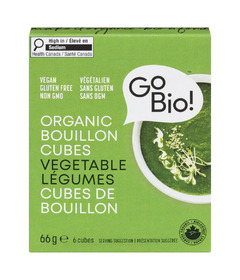 GoBIO! Organic Vegetable Bouillon Cubes