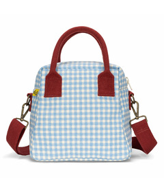 Fluf Lunch Clutch Gingham Sky