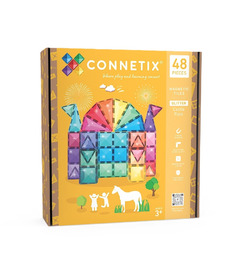 image of Connetix Glitter Castle Pack with sku:339017