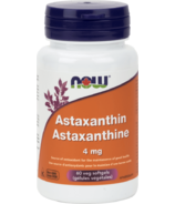 NOW Foods Astaxanthin Veg Softgels (gélules végétales)