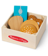 Melissa & Doug Jeu de groupes d'aliments en bois Grains