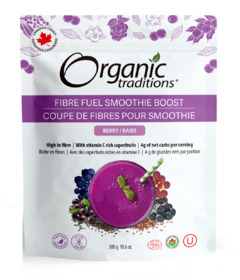 image of Organic Traditions Fibre Fuel Smoothie Boost Berry with sku:334075