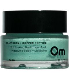 image of Om Organics Adaptogen + Copper Peptide Multitasking Radiance Mask with sku:337833