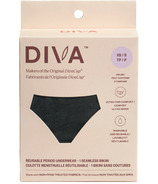 Sous-vêtements menstruels réutilisables DivaCup Bikini Noir