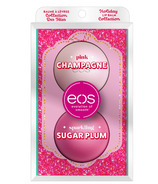 eos Pink Champagne Sugar Plum Lip Balm Sphere Gift Set