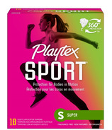 Tampons Playtex Sport non parfumés