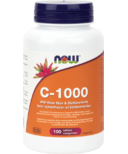 Vitamine C-1000 de NOW Foods avec fleur d'églantier & bioflavanoïdes 1000 mg