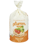 Plum.M.Good Organic Brown Rice Thins Wild Rice