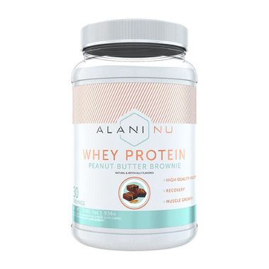 Alani Nu Whey Protein Peanut Butter Brownie Alani Nu Whey Protein Peanut Butter Brownie